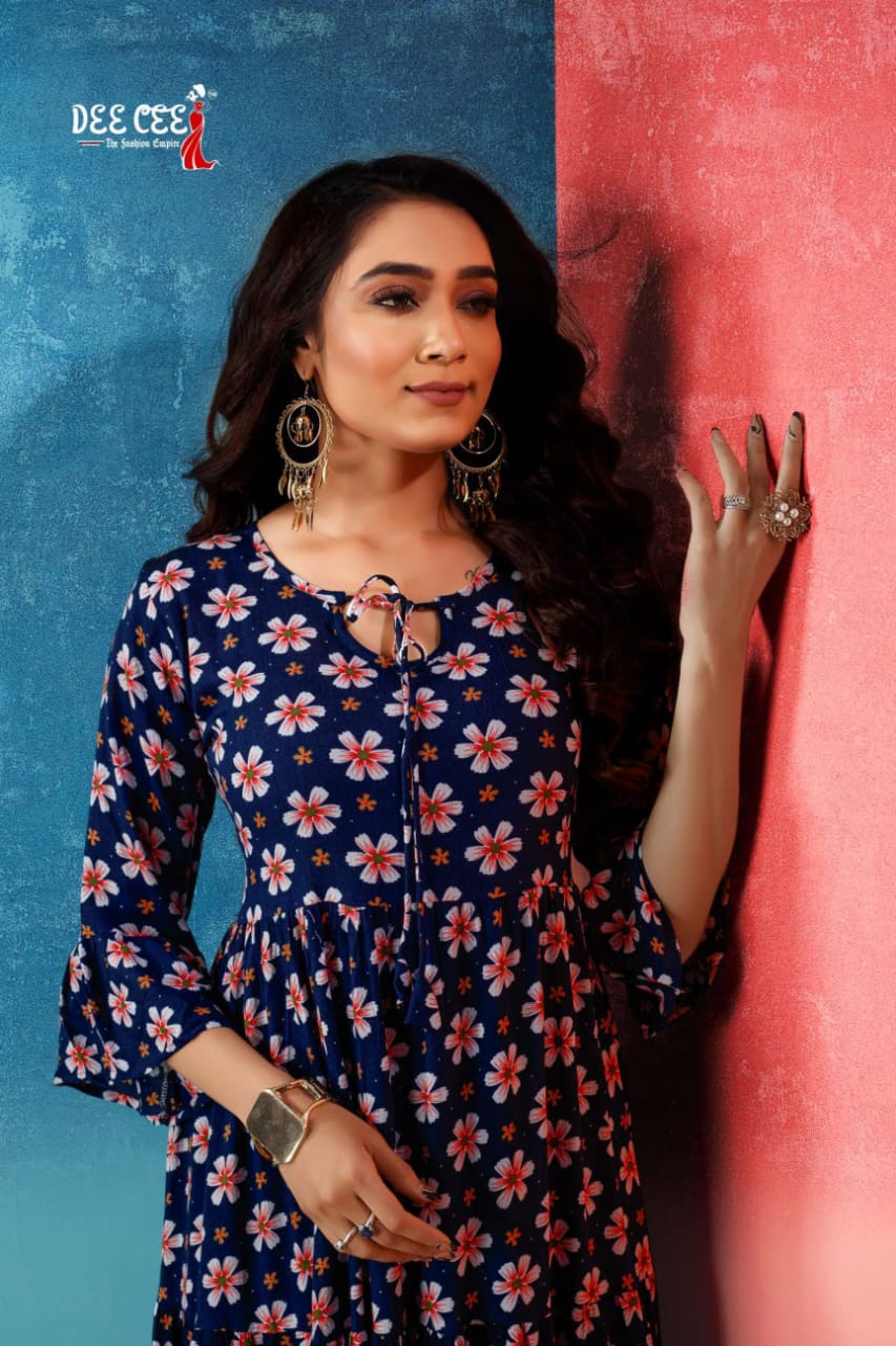 Dhaara By Deecee Short Printed Kurtis Catalog